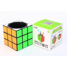 Z-cube pen container