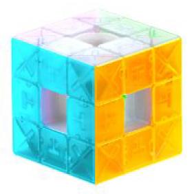 Colored Transparent Magnetic Void 3x3