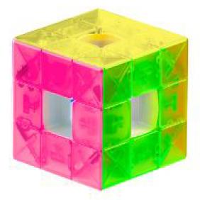 Colored Transparent Magnetic Void 3x3 UV