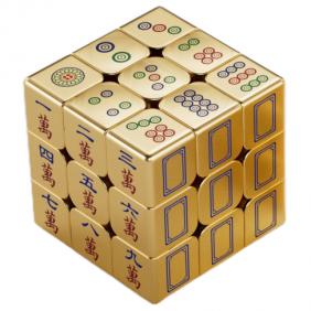 Golden Mahjong Cube