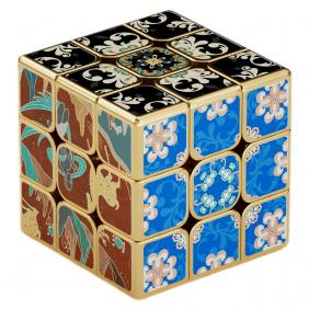 Golden Mogao-Caves Cube