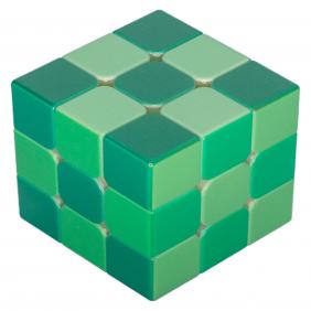 Green Gradient 3x3x3 Cube